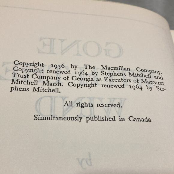 Vintage 1964 Gone with the Wind by Margaret Mitchell - Picture 15 of 16